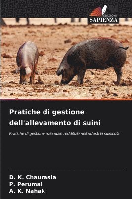 bokomslag Pratiche di gestione dell'allevamento di suini
