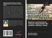 bokomslag Badanie porównawcze ró¿nych algorytmów dla systemu syntezy mowy