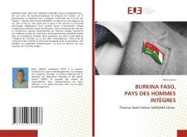 bokomslag Burkina Faso, Pays Des Hommes Intègres