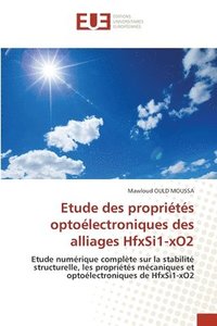 bokomslag Etude des propriétés optoélectroniques des alliages HfxSi1-xO2