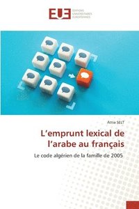 bokomslag L'emprunt lexical de l'arabe au français