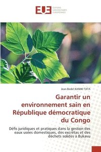 bokomslag Garantir un environnement sain en République démocratique du Congo