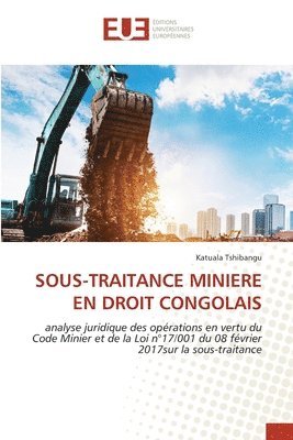 bokomslag Sous-Traitance Miniere En Droit Congolais