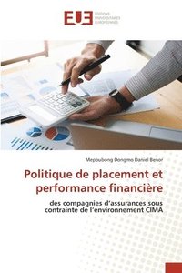 bokomslag Politique de placement et performance financière