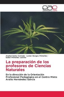 bokomslag preparación de los profesores de Ciencias Naturales