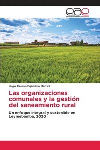 bokomslag organizaciones comunales y la gestión del saneamiento rural