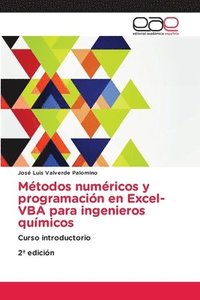 bokomslag Métodos numéricos y programación en Excel-VBA para ingenieros químicos