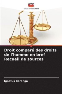 bokomslag Droit comparé des droits de l'homme en bref Recueil de sources