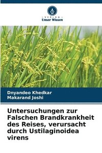 bokomslag Untersuchungen zur Falschen Brandkrankheit des Reises, verursacht durch Ustilaginoidea virens