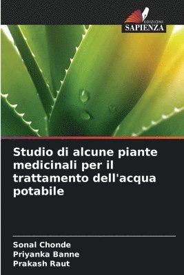 bokomslag Studio di alcune piante medicinali per il trattamento dell'acqua potabile