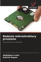 bokomslag Badanie mikrostruktury proszków
