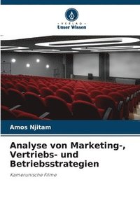 bokomslag Analyse von Marketing-, Vertriebs- und Betriebsstrategien