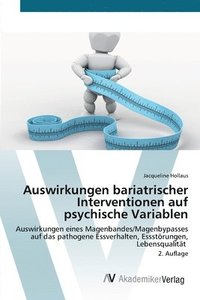 bokomslag Auswirkungen bariatrischer Interventionen auf psychische Variablen