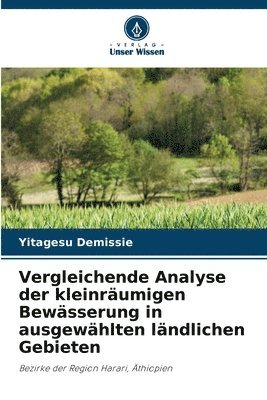 bokomslag Vergleichende Analyse der kleinräumigen Bewässerung in ausgewählten ländlichen Gebieten