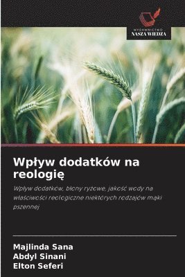bokomslag Wplyw dodatków na reologi?