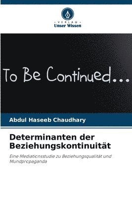 bokomslag Determinanten der Beziehungskontinuität