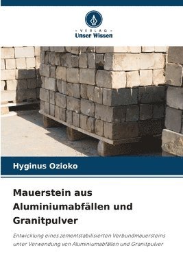 Hyginus Ozioko - Mauerstein aus Aluminiumabfällen und Granitpulver, Häftad
