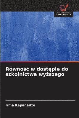 bokomslag Równo¿¿ w dost¿pie do szkolnictwa wy¿szego