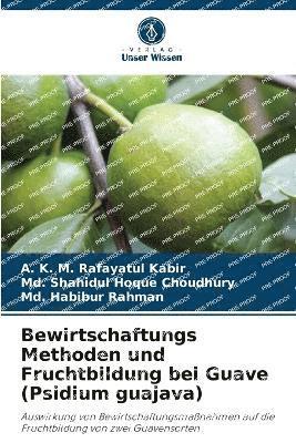 bokomslag Bewirtschaftungs Methoden und Fruchtbildung bei Guave (Psidium guajava)