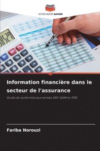 bokomslag Information financière dans le secteur de l'assurance