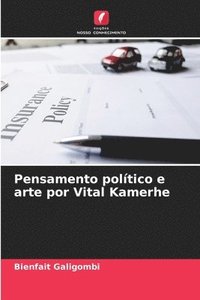 bokomslag Pensamento político e arte por Vital Kamerhe