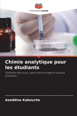 bokomslag Chimie analytique pour les étudiants