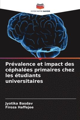 bokomslag Prévalence et impact des céphalées primaires chez les étudiants universitaires