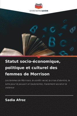 Statut socio-économique, politique et culturel des femmes de Morrison