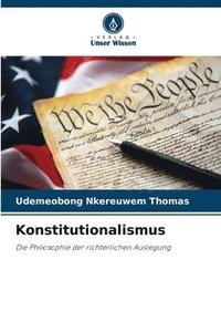 bokomslag Konstitutionalismus