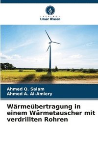 bokomslag Wärmeübertragung in einem Wärmetauscher mit verdrillten Rohren