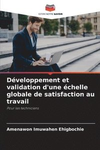 bokomslag Développement et validation d'une échelle globale de satisfaction au travail