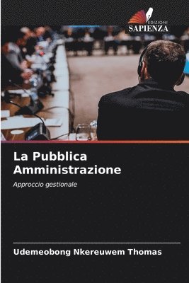 bokomslag Pubblica Amministrazione