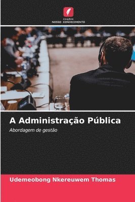 bokomslag A Administração Pública