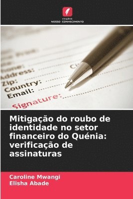 bokomslag Mwangi, C: Mitigação do roubo de identidade no setor finance