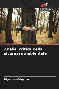 bokomslag Analisi critica della sicurezza ambientale