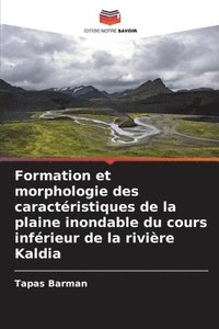 bokomslag Formation et morphologie des caractéristiques de la plaine inondable du cours inférieur de la rivière Kaldia