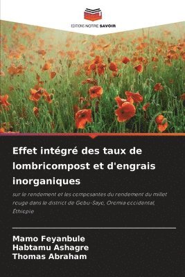 bokomslag Effet intégré des taux de lombricompost et d'engrais inorganiques