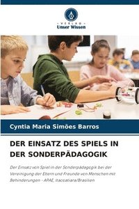 bokomslag Einsatz Des Spiels in Der Sonderpädagogik