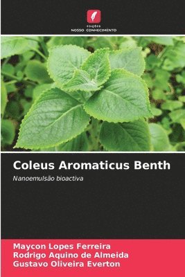 bokomslag Coleus Aromaticus Benth