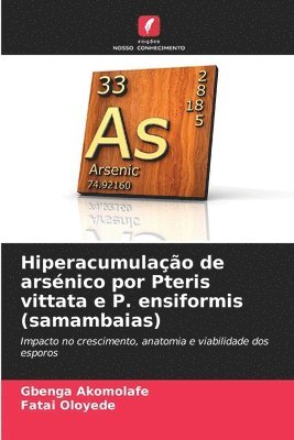 Hiperacumulação de arsénico por Pteris vittata e P. ensiformis (samambaias)