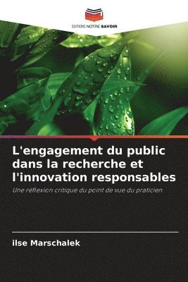 bokomslag L'engagement du public dans la recherche et l'innovation responsables