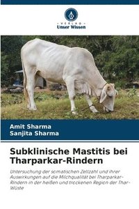 bokomslag Subklinische Mastitis bei Tharparkar-Rindern