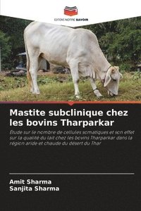 bokomslag Mastite subclinique chez les bovins Tharparkar