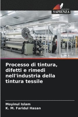 Moyinul Islam, K. M. Faridul Hasan - Processo di tintura, difetti e rimedi nell'industria della tintura tessile, Häftad