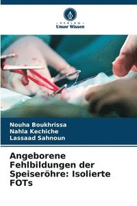 bokomslag Angeborene Fehlbildungen der Speiseröhre: Isolierte FOTs
