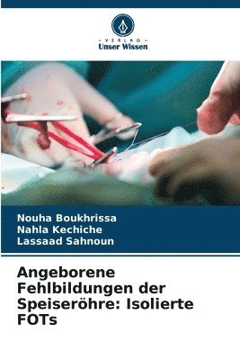 bokomslag Angeborene Fehlbildungen der Speiseröhre: Isolierte FOTs