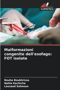 bokomslag Malformazioni congenite dell'esofago