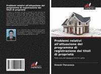 bokomslag Problemi relativi all'attuazione del programma di registrazione dei titoli di proprietà