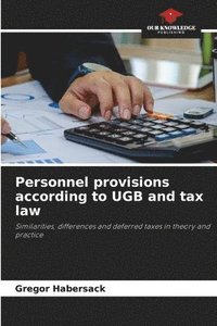 bokomslag Personnel provisions according to UGB and tax law
