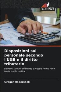 bokomslag Disposizioni sul personale secondo l'UGB e il diritto tributario